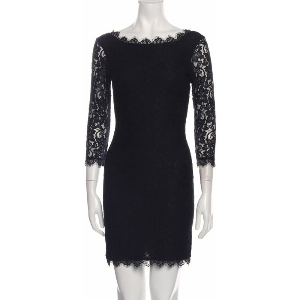 Diane von Furstenburg Zaria Black Dress